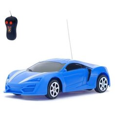 Машина радиоуправляемая «Гонка», работает от батареек, цвета микс Noname