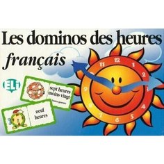 LES DOMINOS DES HEURES (A1) / Обучающая игра на французском языке "Время домино" ELI