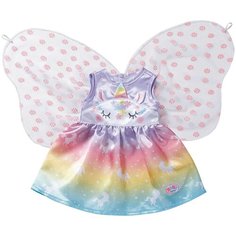 Zapf Creation Платье феи для куклы Baby Born 829301 разноцветный