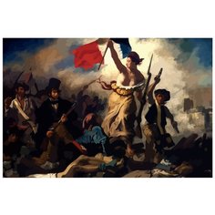 Картина по номерам на холсте Свобода ведущая народ 5054 60х40