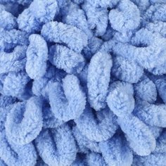 Пряжа "Puffy fine" 100% микрополиэстер 14,5м/100г (112 синий) Alize