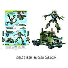 Конструктор "Капитан" 2в1 - Тягач трансформер, 325дет. / конструктор Ausini