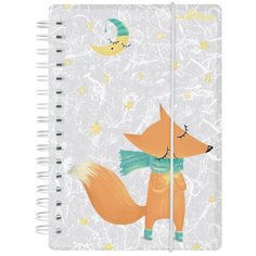 Блокнот BrunoVisconti, А6 (115 х 150 мм), "CUTE JOURNAL " серый 80л, Арт. 3-575/03, обложка в ассортименте