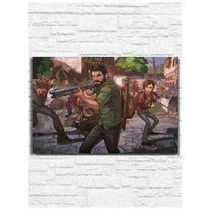 Картина по номерам на холсте игра the last of us - 9678 Г 30x40
