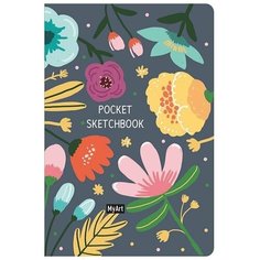 Myart. Pocket скетчбук. Цветы Проф Пресс