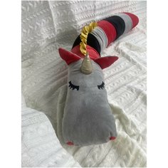 Подушка обнимашка, валик для беременных, бортик в кровать "Единорожка Сказочный" Vigvamik