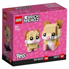 Конструктор LEGO BrickHeadz Сувенирный набор Хомяк 40482
