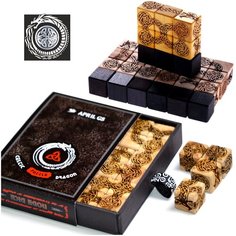 Настольная игра Кельтский дракон Уроборос, 3D Головоломка, кубики 16мм April Global Store
