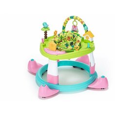 Ходунки детские Nuovita Gioco 2 в 1: ходунки, игровой центр (Verde rosa/Зелено-розовый)