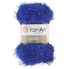 Пряжа (1шт) "Samba" 100% полиэстер 150м/100гр (2032 василек) Yarn Art
