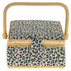 Шкатулка для рукоделия (с подносом и набором для шитья), L19,5 W19,5 H10 см KSM-227444 Remeco Collection