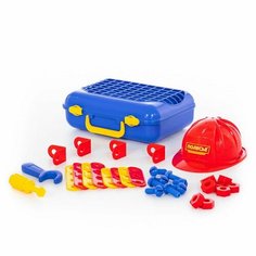 Игровой набор (Механик 2) (31 элемент)Размер в упаковке 35х12х28см.(в чемодане) (43184) Полесье