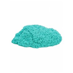 Кинетический песок набор для лепки бирюзовый с блестками, Kinetic Sand