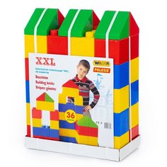 Конструктор строительный "XXL", 36 элементов Полесье