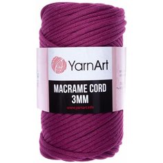 Пряжа YARNART Macrame Cord 3mm / 777 фуксия