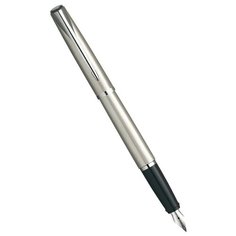 Parker S0674250 Перьевая ручка Latitude F195, St. Steel CT (Перо F)