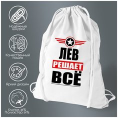 Сумка для обуви CoolPodarok ЛЕВ решает все