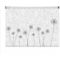 Папка С пластиковой застежкой, "одуванчики", А4 Bruno Visconti