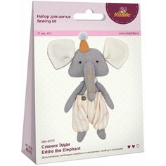 Набор для шитья куклы, изготовления игрушки MN-0373 Слоник Эдди Miadolla