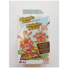 Игра настольная Веселые обезьянки, компактная, Mattel [BMM39]