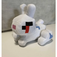 Мягкая игрушка заяц из Майнкрафт. 20 см. нет бренда