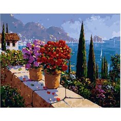 Картина по номерам Летний день у моря 40х50 см Hobby Home