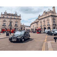 Картина по номерам Представительская поездка по Лондону 40х50 см Hobby Home