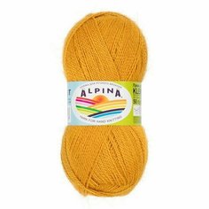 Пряжа ALPINA "KLEMENT" 4 шт. х 50 г 300 м в упак. цвет №35 горчичный (KLEMENT-№35 горчичный)