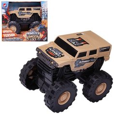 Машинка Джип-внедорожник 4х4 Гнев монстра, 1:16, бежевая - Junfa Toys [WC-11582/бежевая]