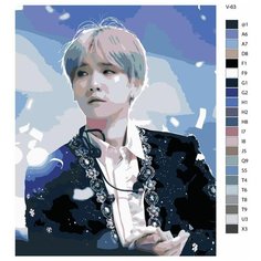Картина по номерам V-63 "K-pop EXO. Участник группы" 60х80 Brushes Paints