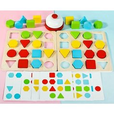 Настольная игра "Сортер-геометрия" Minocool