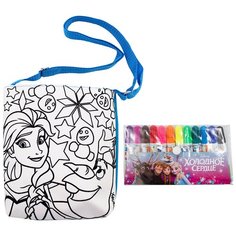 CENTRUM Набор для раскрашивания сумки Холодное сердце, 84457 12 шт.