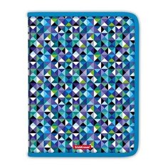 Папка для тетрадей А4 ErichKrause Cubes, 550 мкм, 1 отделение, пластик, на молнии