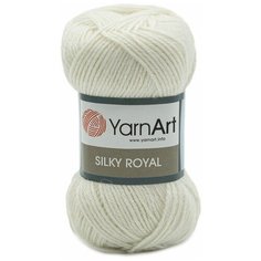 Пряжа YarnArt Silky Royal (447), белый, 5 шт. по 50 г