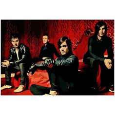 Картина по номерам на холсте 30 seconds to mars - 6