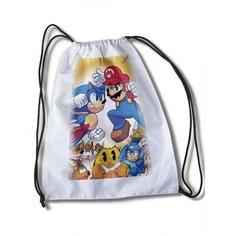 Мешок для сменной обуви с принтом Игра Sonic - 34492 Brut Boxers