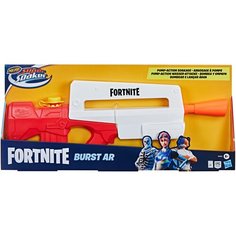 Бластер водный Super Soaker Fortnite Burst AR (F0453), белый/красный Nerf