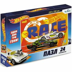 Пазл 24 Hot Wheels. Ускорение 06853 Origami