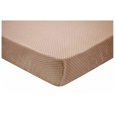 Forest kids Простынь на резинке Rainbow 120х60 см Бежевый