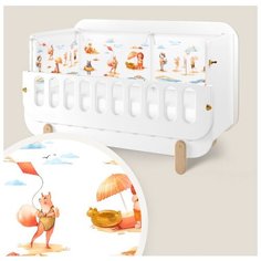 Dr.Hygge Бортик (3 секции) HG210301 Оранжевый пляж