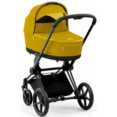 Cybex Коляска для новорожденных Priam IV (Mustard Yellow на шасси IV Matt black)