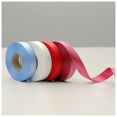 Микс №1 Лента италия Cotton 2см*50ярд (№09,25,30,11) Noname