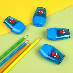 Точилка пластиковая, цвет синий, Человек-паук Marvel