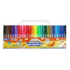 Фломастеры 36 цветов, вентилируемый колпачок, в блистере Calligrata