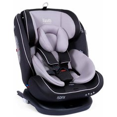 Автокресло детское с креплением Isofix Nuovita Maczione N0123i-1/ Группа: 0+/1/2/3 – от 0 до 12 лет/ вес 0-36 кг (Grigio/Серый)