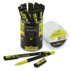 Ручка шариковая FunWrite «Чёрный кот», узел 0.5 мм, синие чернила, матовый корпус Silk Touch Bruno Visconti