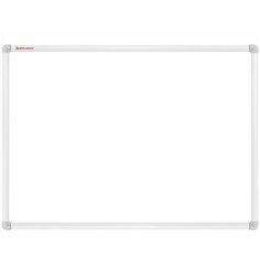 Доска магнитно-маркерная 70х50 см, алюминиевая рамка, гарантия 10 ЛЕТ, россия, BRAUBERG, 238185