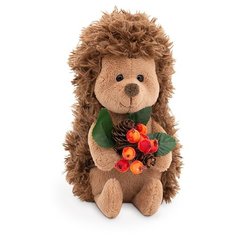 Мягкая игрушка Orange toys Life Ежик колюнчик лесной букет 15, 15 см, коричневый