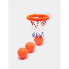 Игровой набор баскетбол для ванной на присосках, игрушка для купания кнр