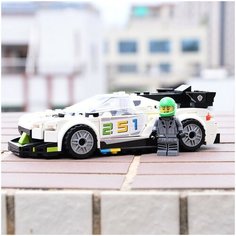 Конструктор аналог лего LEGO Speed Champions гоночная машина 096-A Zuanma